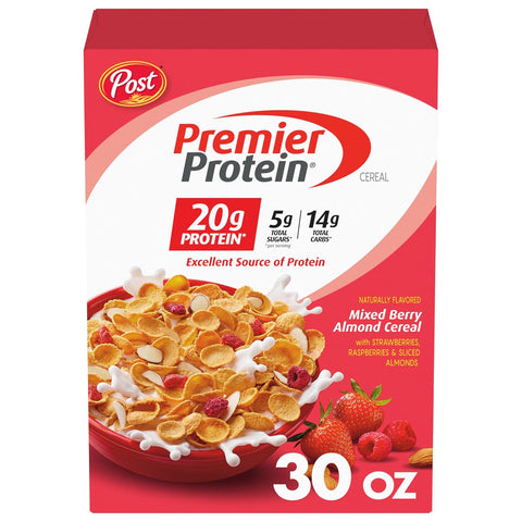 Kellogg's Special K Vanilla and Almond Breakfast Cereal, Good Source of Fiber, Large Size, 16.1 oz