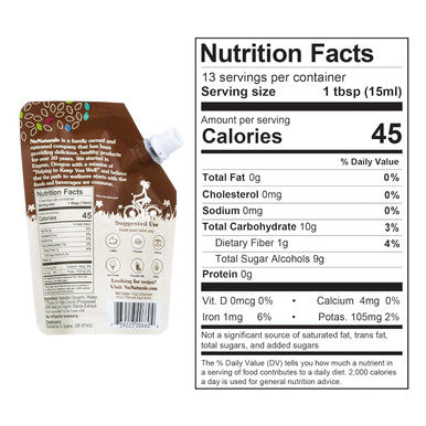 Nunaturals Bundle & Save. All Natural Chocolate Syrup 3 Pack 6.6 Ounce + Salted Caramel Syrup 3 Pack 6.6 Ounce together in one convenient Bundle