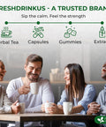 FreshDrinkUS, Premium 50 Mulberry Leaf Tea Bags, 100% Natural & Pure from Mulberry Leaves. Herbal Tea. Made with Natural Material Tea Bags. No Sugar, No Caffeine, No Gluten, Vegan.