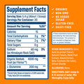NativePath Organic Baobab Prebiotic Fiber Powder - Digestive Health Supplement - Natural Orange Flavor 30 Servings