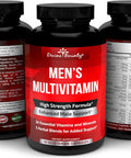 Divine Bounty Mens Multivitamin Ã¢â‚¬â€œ Daily Multivitamin For Men With Vitamin A C D E K B Complex, Calcium, Magnesium, Selenium, Zinc Plus Heart, Brain, Immune, And Men'S Multivitamins Ã¢â‚¬â€œ 90 Vegetarian Capsules