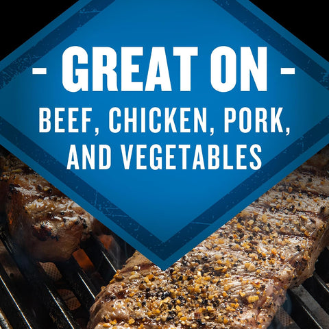 McCormick Grill Mates Seasoning, Montreal Steak, No MSG Added, Gluten Free, No Artificial Flavors, For Transforming Everyday Cuts of Meat and Vegetables into a Grilling Masterpiece, 11.62 oz