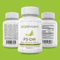 P3-OM - Proteolytic Probiotic and Prebiotic Supplement - Contains Lactobacillus Plantarum OM - Can Provide Immune Support - May Help Improve Gut Health to Help with Bloating and Gas, 120 Capsules