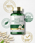 Carlyle White Kidney Bean | 6000Mg | 200 Count | Non-Gmo & Gluten Free Extract