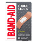 Band-Aid Brand Tough Strips Adhesive Bandage For Minor Cuts & Scrapes, All One Size, 20 Ct
