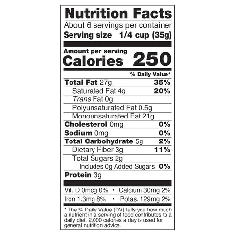 NOW Foods, Raw Macadamia Nuts, Unsalted, Good Source of Fiber, Non-GMO Project Verified, 8-Ounce (Packaging May Vary)
