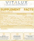 EPN Supplements Vitalux || #1 Rated Premium Greens & Reds Superfood Powder || Immune Function, Added Antioxidants, Loaded W/ Digestive Enzymes | 17 Powerful Ingredients | 3Rd Party Tested, Vegan + Usa Made - 28 Days