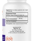 5-HTP 200mg per Capsule (240 Capsules) (120 x 2) - No Stearates or Flow Agents - Gluten Free - Non GMO