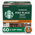 Starbucks K-Cup Coffee Pods, Medium Roast Hot or Iced Coffee, Pike Place Roast, 60 Keurig Pods ÃƒÂ¢Ã¢â€šÂ¬Ã¢â‚¬Â¹