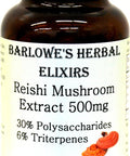 Reishi Extract 30% Polysaccharides 6% Triterpenes - 60 500mg VegiCaps - Stearate Free, Glass Bottle!