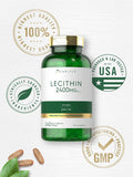 Carlyle Lecithin 2400mg | 240 Softgel Capsules | Phospholipid Supplement | Non-GMO Gluten