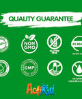 Actikid Magic Beans Multivitamin 45X Apple Flavour, Gelatine Free, Vitamins For Children, Immune System Booster
