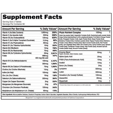 Men's Multivitamin Plus Immune Support Gummies - Advanced Daily Multivitamin for Men with Phytonutrient Complex and Sambucus Elderberry Gummies with Zinc and Vitamin C - Complete Daily Wellness Stack