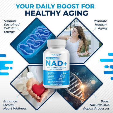 Liposomal Nad+ Trans-Resveratrol 6000Mg With Red Wine Milk Thistle Quercetin Fisetin - Healthy Aging Support - Made And Tested In The Usa