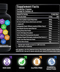 Fertility Supplements For Men - Advanced Fertility Blend For Men With Zinc, Maca, Ashwagandha, L-Arginine - Conception Fertility Prenatal Vitamins And Male Fertility Support Supplement - 120 Pills