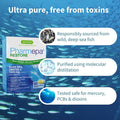 Pharmepa Restore, 1000Mg Pure Epa Triglyceride Form Omega-3 Fish Oil, Highly Absorbable Rtg Form, 90% Concentration, Wild & Sustainable, Lemon Flavour, 60 Softgels, By Igennus