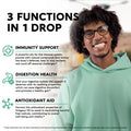 NUTRAHARMONY Organic Oregano Oil Drops & Magnesium Citrate Capsules