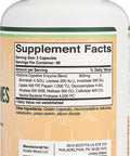 Digestive Enzymes 800mg Blend of All 10 Most Essential Digestive and Pancreatic Enzymes Amylase Lipase Bromelain Lactase Papain Protease Cellulase Maltase Invertase by Double Wood