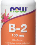 Now Foods B-2 Capsules, Pack of 100