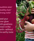 Garden of Life Organic Beet Root Gummies Made Of Pectin With Antioxidants Vitamin C Biotin & B12 For Hair Skin & Nails Beets Beauty Gummies Vegan Gluten Free Non Gmo Raspberry 30 Servings