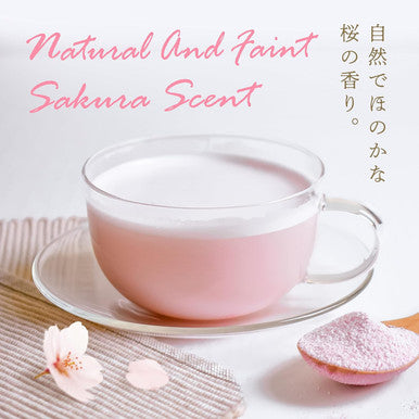 Yamasan Kyoto Uji Sakura Latte -Creamy and Aromatic Foam- Using Japanese Cherry Blossom 100% 3.5oz Made in JapanSold by Japanese company YAMASAN
