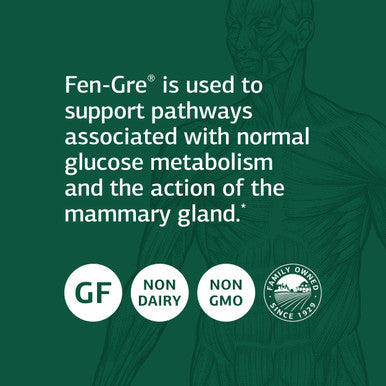 Standard Process Fen-Gre - With Rice Bran, Okra Fruit, And Fenugreek - 150 Capsules