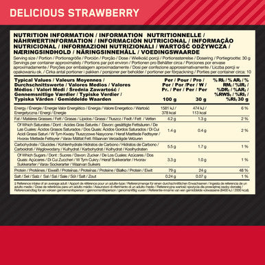 Optimum Nutrition Gold Standard 100% Whey Muscle Building And Recovery Protein Powder With Naturally Occurring Glutamine And Bcaa Amino Acids Delicious Strawberry Flavour 10 Servings 300G