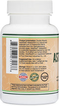Double Wood Supplements Astaxanthin 12mg Max Strength AstaReal Natural Patented Astaxanthin with 70 Human Clinical Trials Worlds Most Studied Brand Grown Harvested and Made in The USA by