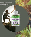 Paradise Herbs Sambuca-Well | Sambucas Nigra | European Elderberry 50:1 Extract | Vegan | NON-GMO | Gluten | 60 Vegetarian Capsules