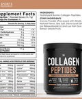 Sports Research Collagen Powder Supplement Vital for Healthy Joints Bones Nails Hydrolyzed Protein Peptides Great Keto Friendly Nutrition for Men Women Chocolate 22.72 Oz