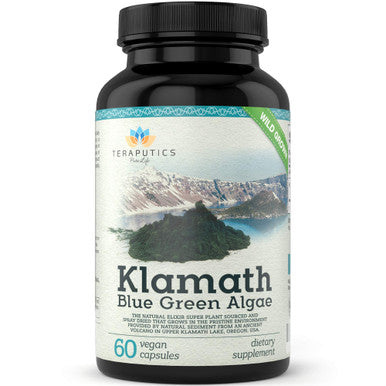 Premium Klamath Lake Blue Green Algae - More Powerful Than Spirulina And Chlorella Supplements | Pure Chlorophyll Rich Superfood