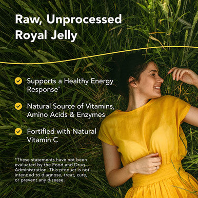NORTH AMERICAN HERB SPICE Royal Power 120 Capsules Royal Jelly Concentrate Healthy Energy Response Natural Source of Vitamins Fortified with Rosemary Sage NonGMO 60 Servings