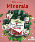 Calcium, Magnesium & D3 90 Tablets. Suitable for Vegans.