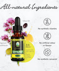 Oregano Oil - Louianna Certified Organic Oil of Wild Oregano Liquid Drops Extra Strength 30ml / 1 Fluid Ounce 82.66% Carvacrol & 0.28% Thymol Canada Best Selling Brand