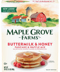 Maple Grove Farms Pancake & Waffle Mix, Buttermilk & Honey, 24 Ounce (Pack Of 6)