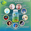 Overall Boosting Health Support Liposomal Vitamin C 1500Mg Vegan Whole Food Multivitamin With Iron Liposomal Vitamin C Liquid Gel 1100Mg For Enhanced Absorption And Bioavailability