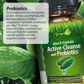 Irwin Naturals Aloe & Triphala Active Cleanse + Probiotics Natural Digestive Support (60 Ct.) - Gentle, Effective Detox + Elimination - Nourish + Balance - Bundle Pill Case