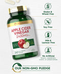 Carlyle Apple Cider Vinegar Capsules | 2400Mg | 240 Count | Non-Gmo, Gluten Free Supplement