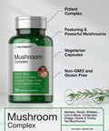 Horbaach Mushroom Complex Supplement 150 Capsules
