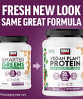 Force Factor Vegan Plant Protein Plant-Based Protein + Greens Greens Powder with 20g Plant Based Protein Digestive Enzymes and Fiber Cinnamon Cereal Flavor 20 Servings (Packaging May Vary)