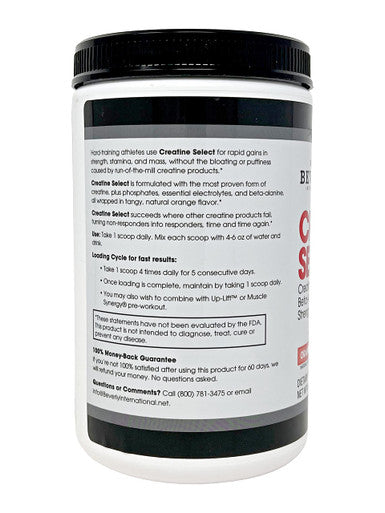 Beverly International Creatine Select + Phosphates + Beta Alanine Orange 480g
