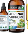 BIO KRAUTER Cilantro Supplement - Organic Cilantro Leaf Tincture - Rich Source Of Antioxidants - Natural Body Cleansing & Detox Liquid - Vegan, Alcohol Free Drops 4 Fl.Oz.
