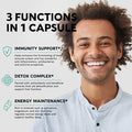 NUTRAHARMONY Liquid Biotin Collagen Drops & Irish Sea Moss Blend Capsules