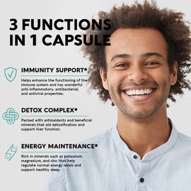NUTRAHARMONY Glucosamine Chondroitin Capsules & Irish Sea Moss Blend Capsules