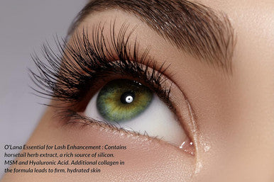 Hair Lashes Skin Nails Supplement To Promote Full Hair Glowing Skin Lash Enhancement And Strong Nails Gmp Certified With Biotin Collagen Niacin Zinc Vitamin A C & D3 60 Capsules O Lana Essential