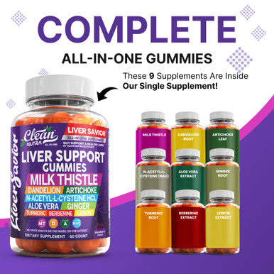 Clean Nutraceuticals Nutra Liver Cleanse Detox & Repair Gummies