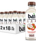 Bai Antioxidant Infused Water Beverage, Molokai Coconut, with Vitamin C and No Artificial Sweeteners, 18 Fluid Ounce Bottle, 12 Pack