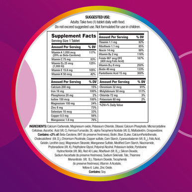 Centrum Multivitamin Tablet For Women Multivitamin/Multimineral Supplement With Iron Vitamin D3 B Vitamins And Antioxidant Vitamins C And E Gluten Free Non-Gmo Ingredients - 200 Count