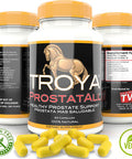 Prostatall Troya Prostate Health Supplement - Advanced Formula Saw Palmetto With Zinc, Stinging Nettle & Pumpkin Seed Extract - Prostate Health For Men - Effective Natural Dht Blocker Supplement