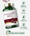 Carlyle Black Cherry Extract Concentrate | 2800 mg | 240 Capsules | Non-GMO and Gluten Free Formula | Prunus Serotina Supplement